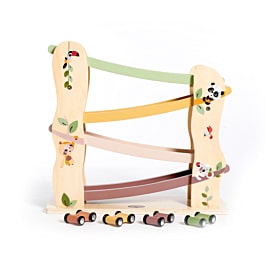 Rampa de carros de corrida em madeira Boho Chic