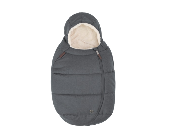 8735204110_2024_maxicosi_carseat_carseataccessory_footmuff_grey_twillicgraphite_front