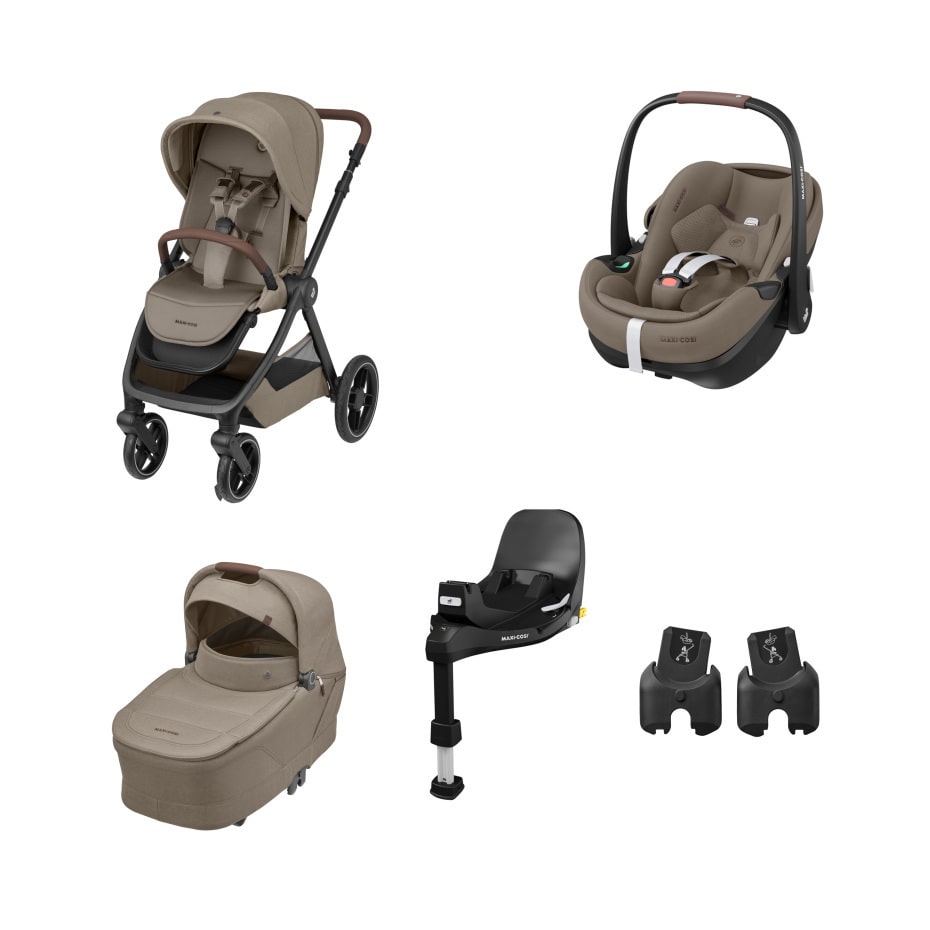 MAXI-COSI FamilyFix360pro アダプターセット Oxford+ + adaptadores + Pebble 360 Pro² + FamilyFix 360 Pro