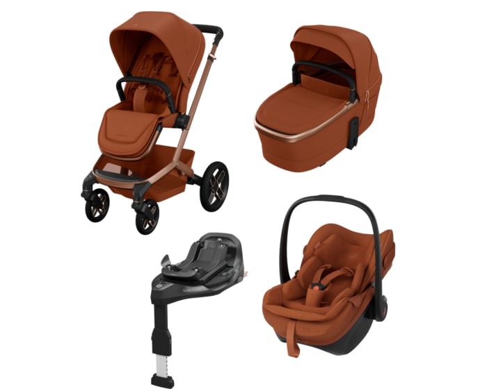 MCBS1122152384428065500_2026_MaxiCosi_StrollerBundle_FamePebbleSlideProBundle_Copperterra